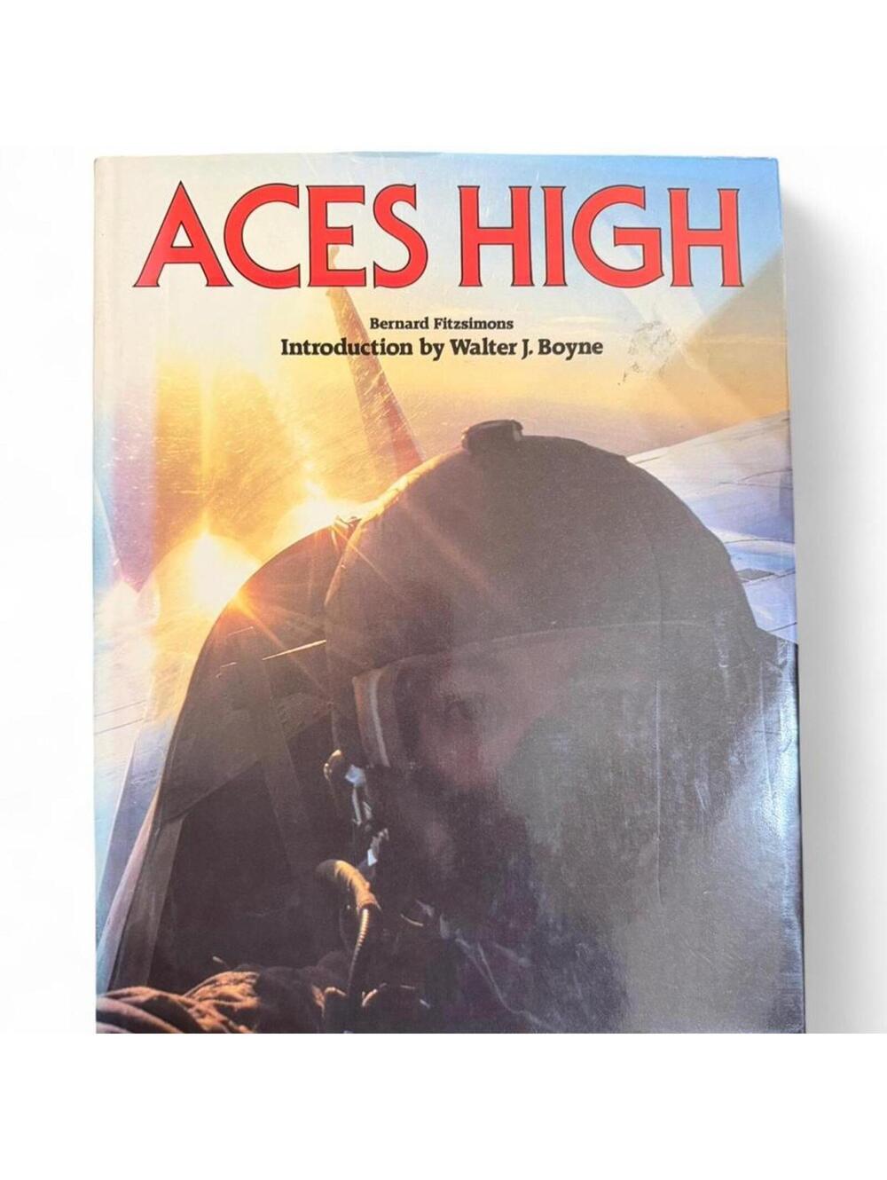 Aces High Vintage Air Force Military WW2 Aviation Combat Hardcover Book